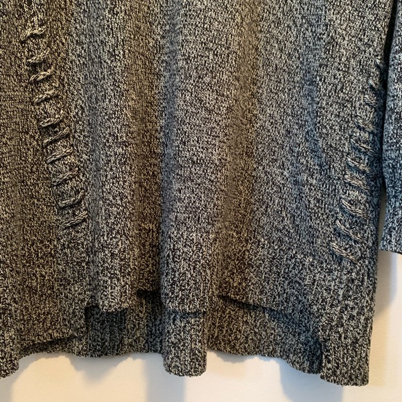 Like new - Super cozy long knit sweater - salt and pepper - Picture 2 of 6